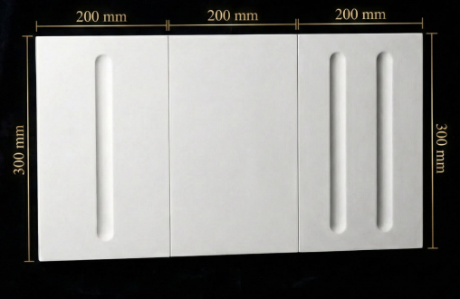 Стеновая гипсовая 3D панель модель 318