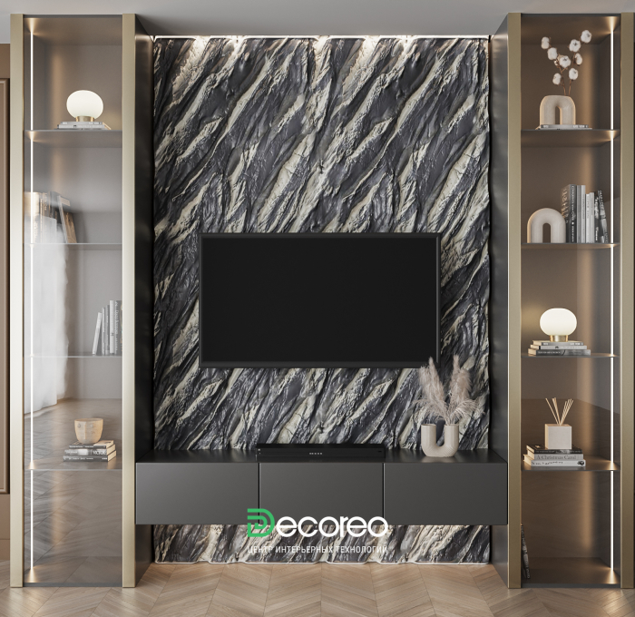 Гипсовая 3д панель «Alpino» (Альпино) модель 320