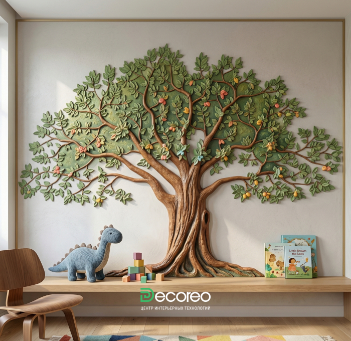 Гипсовый барельеф «Alberо» (Алберо) модель 340