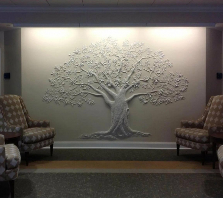 Гипсовый барельеф Albero