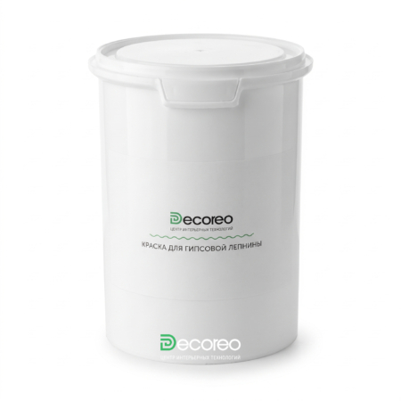 Краска для гипсовой лепнины 1 литр