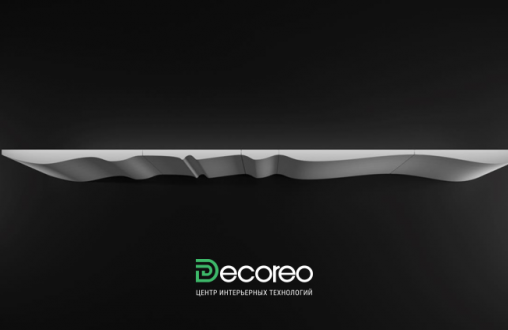 Гипсовая 3D панель «Pulse» модель 324