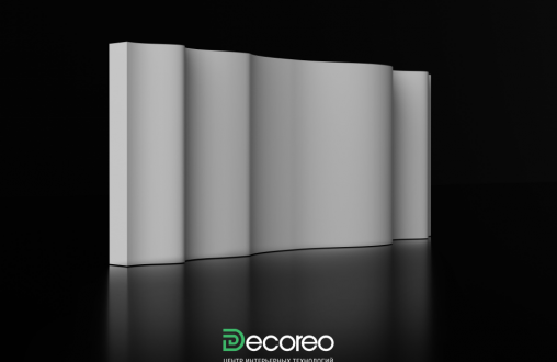 Гипсовая 3D панель «Pulse» модель 324