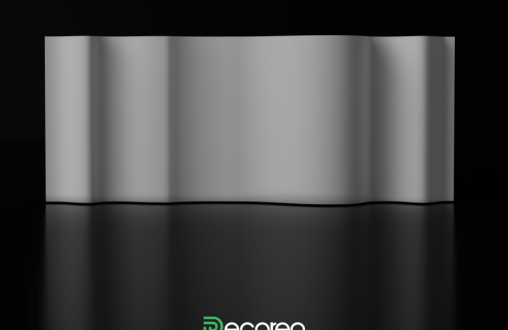 Гипсовая 3D панель «Pulse» модель 324