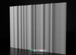 Гипсовая 3D панель «Пульс 1» модель 324