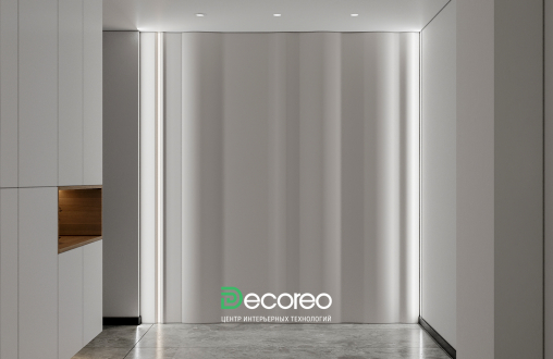 Гипсовая 3D панель «Pulse» модель 324