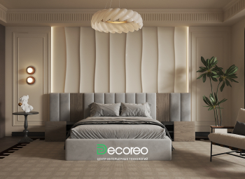 Гипсовая 3D панель «Линеа» модель 326