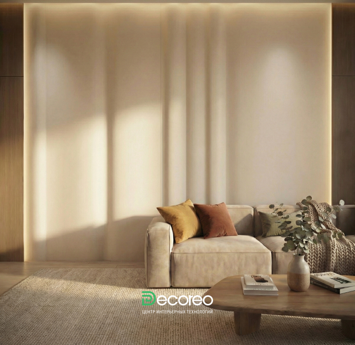 Гипсовая 3D панель «Пульс» модель 324