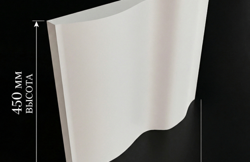 Гипсовая 3D панель «Пульс» модель 324