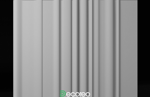 Гипсовая 3D панель «Pulse» модель 324