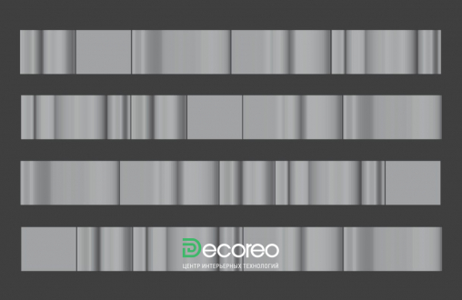 Гипсовая 3D панель «Пульс 2» модель 325