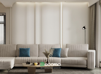 Гипсовая 3D панель «Пульс 2» модель 325