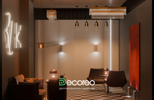 Гипсовая 3D панель «Pulse» модель 324