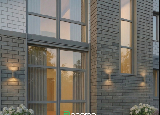 Фасадная панель «Винтажный кирпич»