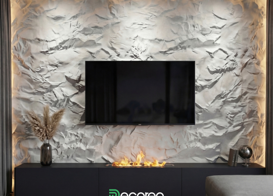 ТВ зона с камином «Fire»