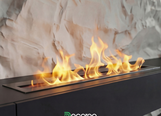 ТВ зона с камином «Fire»