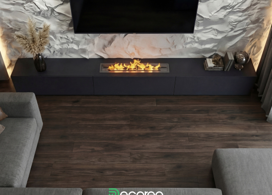 ТВ зона с камином «Fire»
