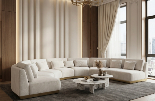 Гипсовая 3D панель «Пульс» модель 324