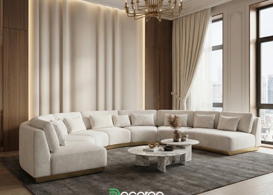 Диван полукруглый модульный «Lunare» (Лунаре)