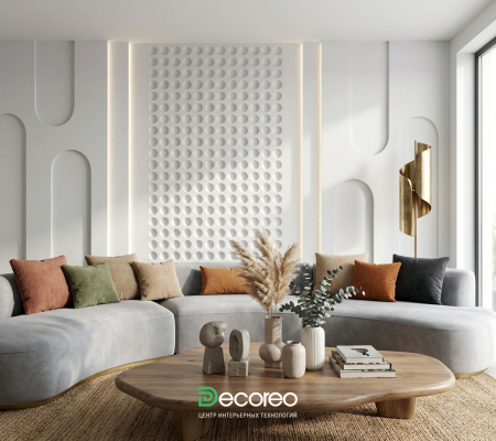 Диван полукруглый модульный «Lunare» (Лунаре)