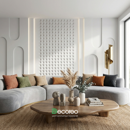 Диван полукруглый модульный «Lunare» (Лунаре)