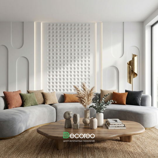 Диван полукруглый модульный «Lunare» (Лунаре)