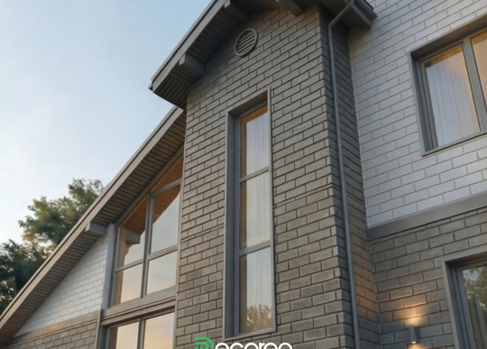 Фасадная панель «Винтажный кирпич»