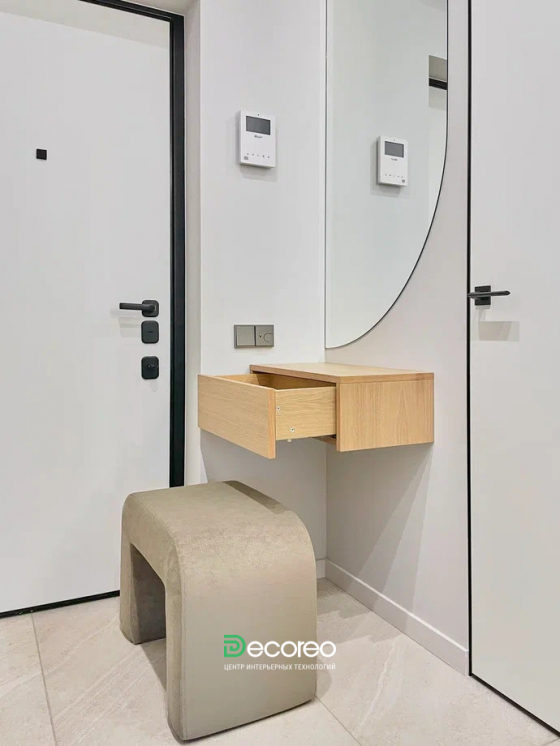 Мебель на заказ в Москве для дизайн-проекта: реализованный интерьер в ЖК Headliener от производства до сборки.