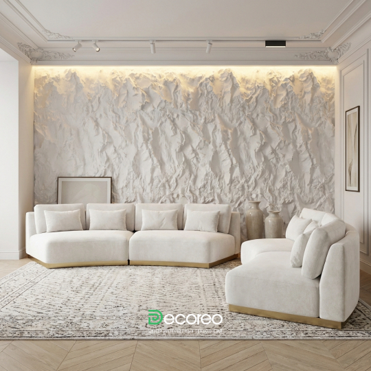 Диван полукруглый модульный «Lunare» (Лунаре)