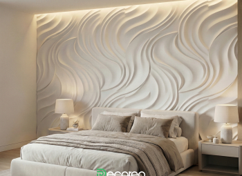 Гипсовое панно на стену «Этэрео» модель 334