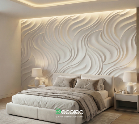 Гипсовое панно на стену «Этэрео»