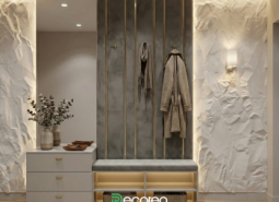 Модульная прихожая с комодом «Сильвия»