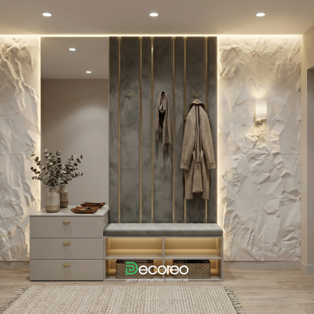 Модульная прихожая с комодом «Сильвия»