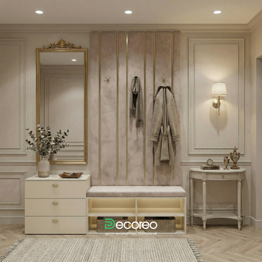 Модульная прихожая с комодом «Сильвия»