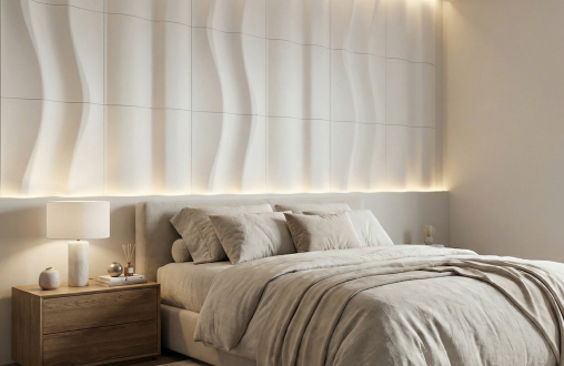 Гипсовые 3д панели «Ритмо»