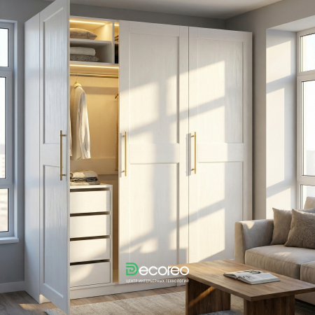 Шкаф модульный с фрезеровкой «Портофино»