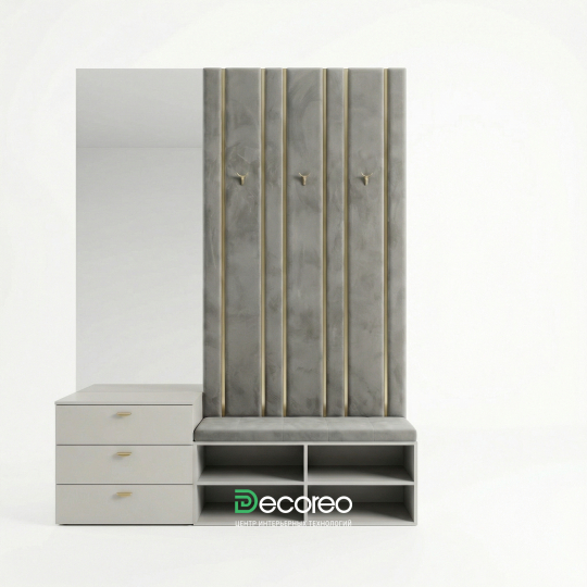 Модульная прихожая с комодом «Сильвия»