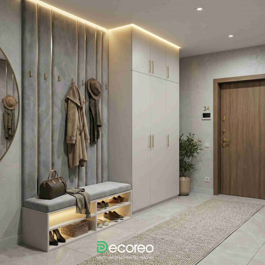 Модульная прихожая со шкафом «Брайда»