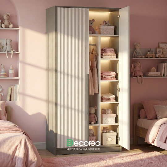 Шкаф модульный с рейками «Равелло»