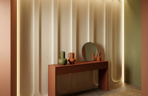 Гипсовая 3д панель «Опера» модель 336